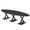 Asian Night w/Matte Black Base no Electric, variant on 8 Person 10' Modular Oval Conference Table With X Bases Power And Data