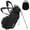 Black, variant on Sturdum 14-Way Golf Stand Bag, Tour-Grade 900D Oxford Golf Bag for Men & Women, Lightweight with 12 Pockets, Full-Length Dividers & Reinforced Base