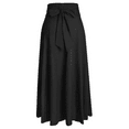 thumbnail image 2 of 1PCS high waist pleated skirt-black-L, 2 of 4