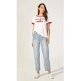 thumbnail image 3 of MinkPink Red and White Brew Tee, Small, 3 of 3