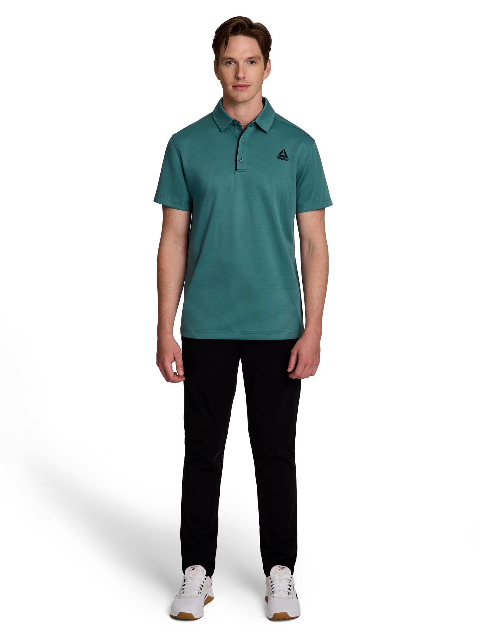 Reebok Men's and Big Men's Performance Polo Shirt, Sizes XS-5XL