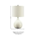 thumbnail image 5 of Signature Design by Ashley Casual Rainermen Table Lamp  Off White, 5 of 5
