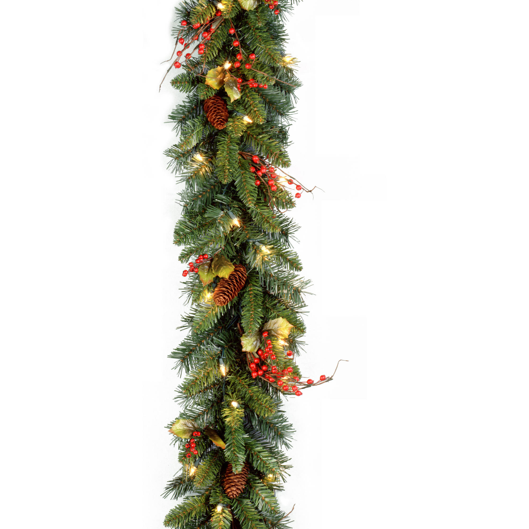 9' Classical Collection Garland with Clear Lights