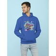 thumbnail image 2 of 1980's Turntable Hoodie Men -Image by Shutterstock, Male XX-Large, 2 of 4