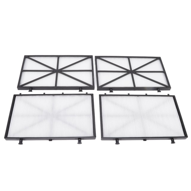 Panel de filtro de cartucho de limpiador de piscinas, 4 piezas Filtro de limpiador de piscina robótico de cartucho ultra fino Panel de filtro de cartucho ultra fino Diseño fácil de usar