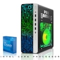 thumbnail image 5 of Restored HP G4 Gaming Desktop Computer PC Black Intel i5,16GB RAM,256GB SSD OS + 2x500GB HDD,Dual 32 Inch Curve Monitor,GT 730 Graphics,RGB KBM with AI Copilot,WiFi,RGB Headphone,Windows 11, 5 of 9