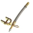 thumbnail image 1 of VONKY Braided Stainless Steel Tyre Valve Stem Extension Adaptor for Metal Clip Style A 1Set, 1 of 6