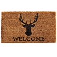 thumbnail image 1 of Home & More 121471729 Deer Welcome Doormat, 17 by 29-Inch, 1 of 1