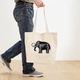 thumbnail image 4 of CafePress - Woolly Mammoth Tote Bag - Unisex Canvas Tote Bag, Beige, 1-Piece, 4 of 7