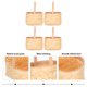 thumbnail image 3 of PATKAW 4 piezas Cesta pequeña de madera Cesta decorativa de virutas de madera con asas Cestas de regalo, 3 of 5