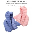Winter Kids down Coat Baby Boy Cartoon Warm Eear Hooded Jacket Coats