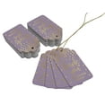 thumbnail image 3 of Inkdotpot Gold Foil Paper Hang Tags ThankYou For Celebrating With Me Birthday Favor Tags 100 Pack, 3 of 6