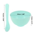 thumbnail image 4 of Unique Bargains 1 Set Lightweight Facial Mask Mixing Bowl with Stick 5.98" Length Blue, 4 of 5