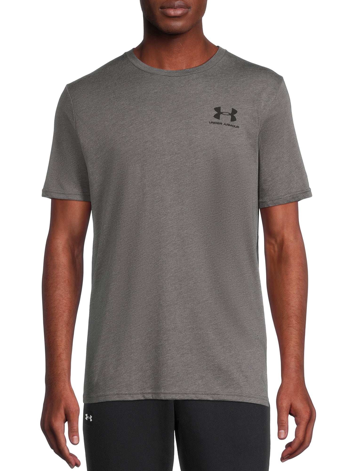 Mens Under Armour UA Sport Style Left Chest Short Sleeve T Shirt Gym FitnessS-XL 