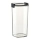thumbnail image 4 of Tarro transparente para cereales, con doble sellado, apilable, para despensa, conservación de alimentos, tapa transparente, almacenamiento seguro de alimentos, artículo esencial para el hogar., 4 of 8