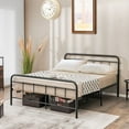 thumbnail image 5 of Heavy Duty Metal Platform Bed Frame with Headboard-Full Size, 5 of 10