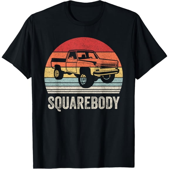 Vintage Retro Classic Square Body Squarebody Truck T-Shirt