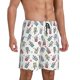 thumbnail image 2 of Fotbe Milk Tea Pantalones Cortos de Pijama para Hombre, Ropa de Dormir, Pantalones de Pijama Cortos para Hombre-Small, 2 of 6