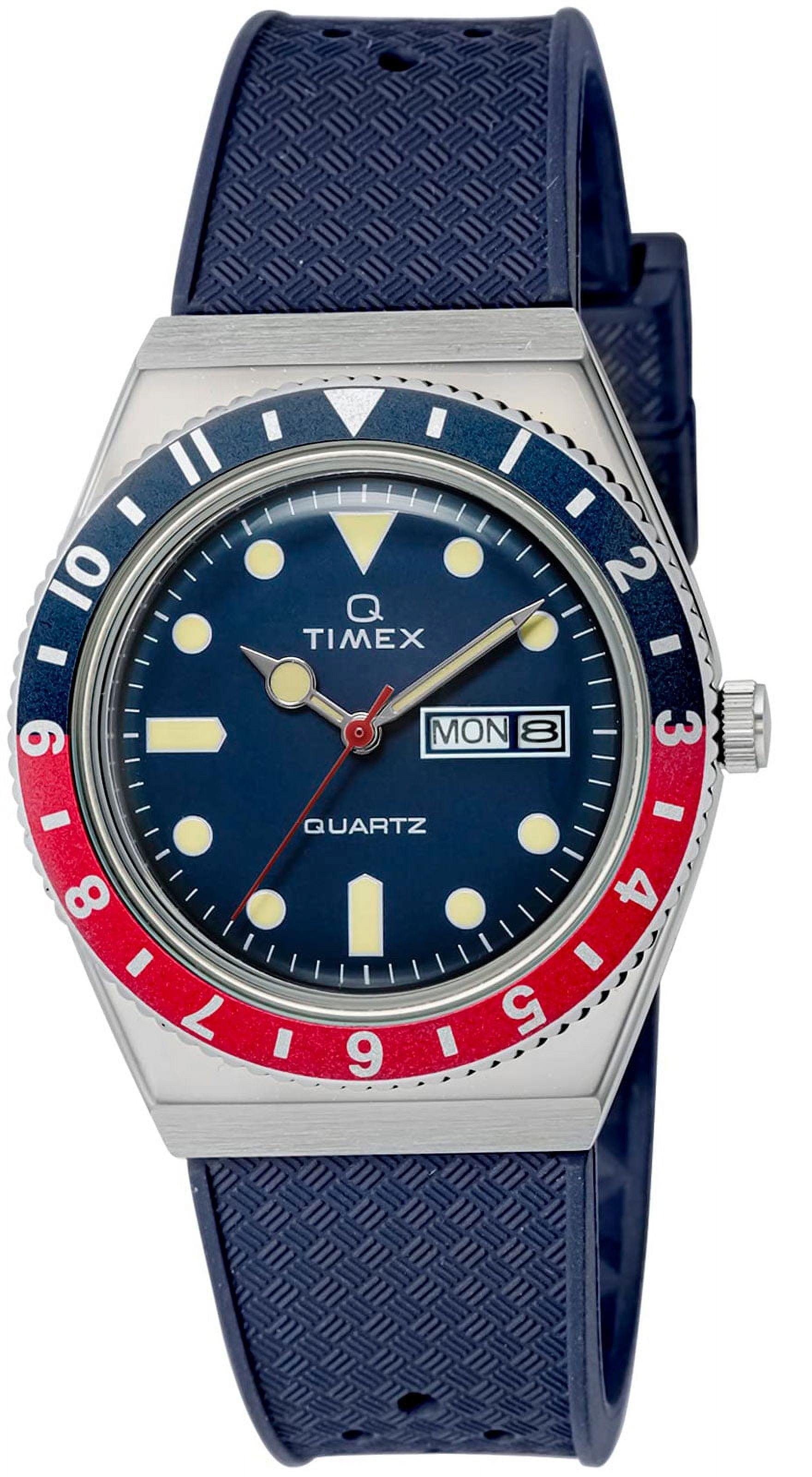 k*p様 【新品】TIMEX Q ネイビー×オレンジ TIMEX - TIMEX Q ネイビー/オレンジ 未使用品の通販 by メル