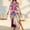 Hot Pink#2, variant on HAJWOH Women’s V Neck Kaftan Dress Batwing Sleeve Lightweight Plus Size Maxi Beach Cover Up