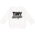 thumbnail image 2 of Inktastic Tiny Disciple Religious Toddler Sweatshirt, 2 of 4