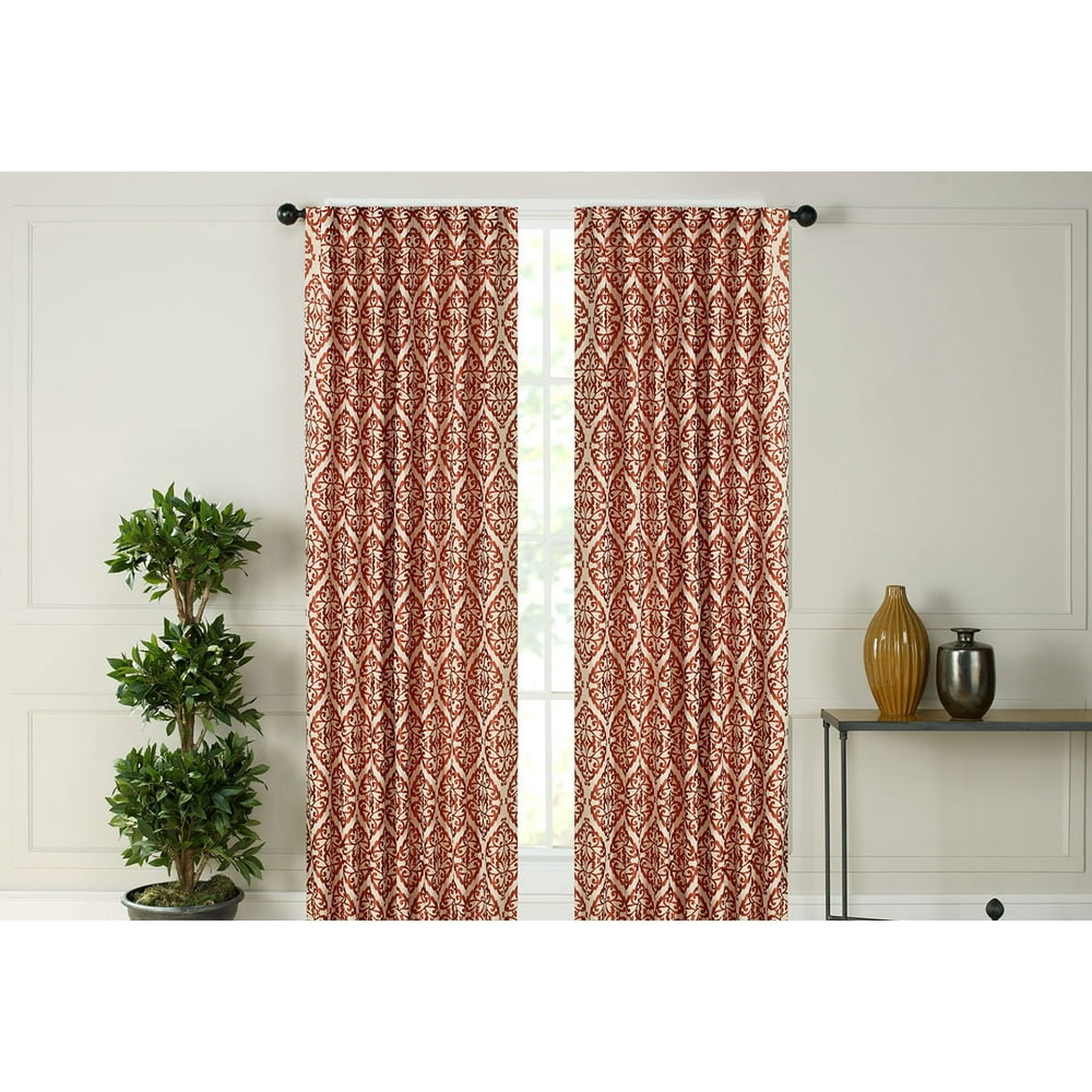 SureFit Home Décor Tokyo Pocket Rod Drapery Panel Pair