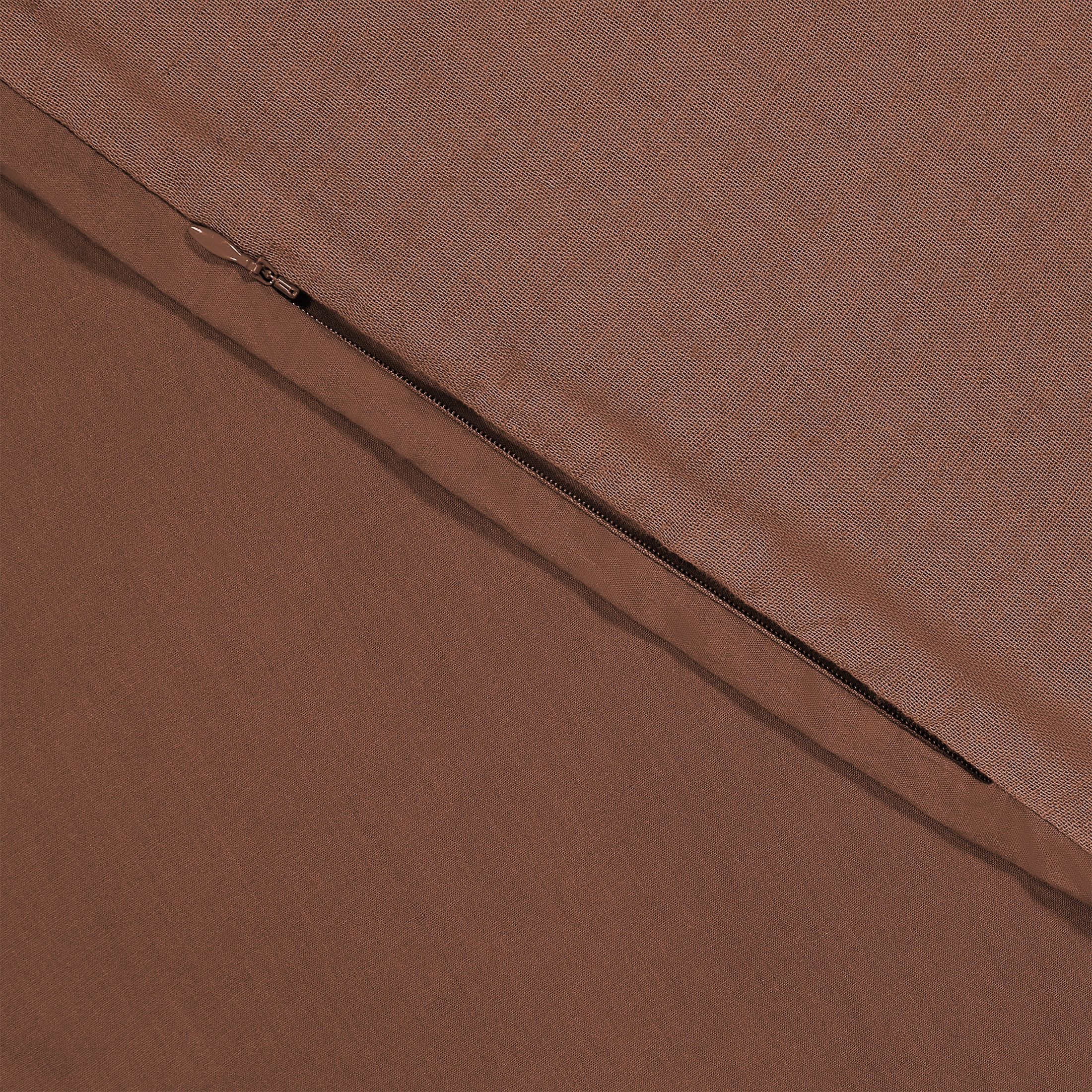 Allswell Cotton Linen Duvet Cover Set, King/Cal King, Taupe photo 7