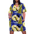 thumbnail image 2 of Vestido de fiesta con bolsillos para mujer traje holgado de noche, 2 of 7