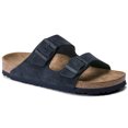 thumbnail image 1 of Cork Bottom Sandals Genuine Leather Double Breasted Flip Flops Retro For Men And Women-Vinsniv, 1 of 4