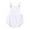White, variant on Coerni Baby Cotton Solid Color Top Baby Jumpsuit Toddler Boys Basics