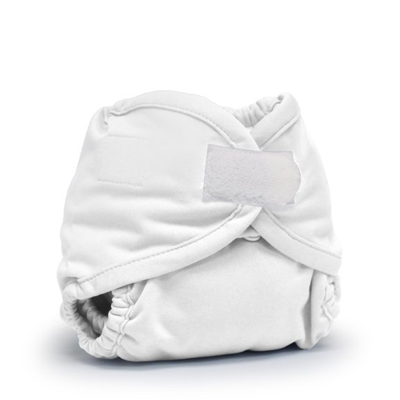Kanga Care Rumparooz Double Leg Gusset Reusable Cloth Diaper Cover Newborn Aplix Fluff 4-15lbs