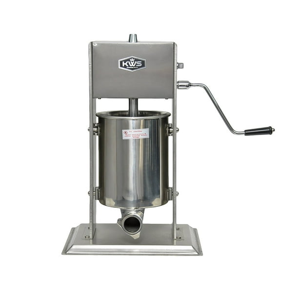 KWS Professional Commercial Sausage Stuffer Maker ST-10L/22LB Heavy Duty Gear System