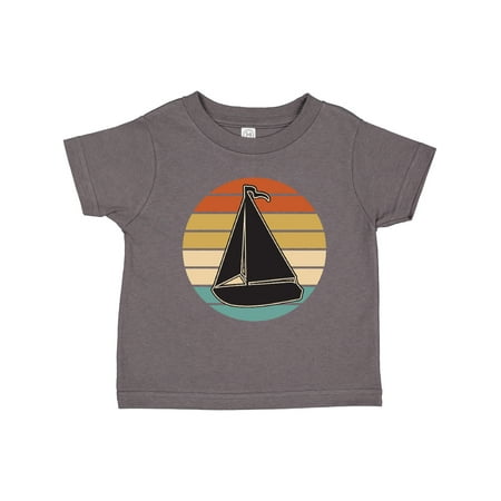 

Inktastic Sailboat Vintage Nautical Sailing Gift Toddler Boy or Toddler Girl T-Shirt