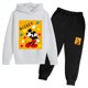 thumbnail image 3 of Sudadera con capucha deportiva de dibujos animados para niños, pantalones de manga larga, traje de moda para niños y niñas, conjunto de 2 piezas de primavera, ropa para bebés, ropa para niños, 3 of 5