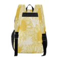 thumbnail image 5 of Iauyy Clear Backpack Heavy Duty PVC Transparent Backpack for College Workplace, Light Yellow Line, 5 of 8