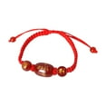 thumbnail image 1 of Wmool Lucky Dragon Adjustable Handmade Red String Rope Bracelet, 1 of 8