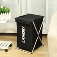 thumbnail image 5 of Laundry Basket Laundry Hamper Dirty Clothes Hamper Large Laundry Storage Hamper for Home 15''X15''X22" Folding, 5 of 19