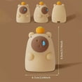 thumbnail image 3 of Toystoory Lámpara de pato linda de silicona de gel de silicona, luz cálida suave para la piel, recargable por USB, se puede presionar Iluminación y accesorios, 3 of 6