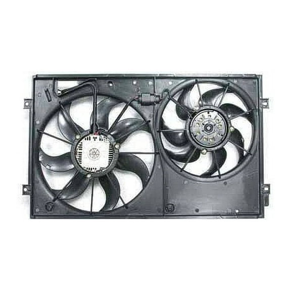 Radiator Fan Assembly - Compatible with 2006 - 2009 Volkswagen Rabbit 2007 2008