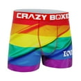 thumbnail image 3 of CRAZYBOXER Men's Pride Breathable Soft Boxer Briefs, 3 of 4