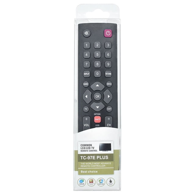 New HUAYU TC-97E PLUS Universal For TCL THOMSON LCD TV Remote Control 3D Netflix