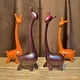 thumbnail image 2 of Rosewood carved deer figurine, a symbol of good fortune, for living room TV cabinets, solid wood deer for home entryway wine cabinets, decorative gifts., 2 of 4