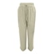 thumbnail image 5 of Pantalones elásticos de cintura alta y pierna ancha para mujer - Algodón y lino, color liso retro, para todas las estaciones, corte recto holgado, lavado a máquina/a mano, tallas S-XXL, 5 of 5