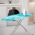 thumbnail image 2 of HELLHERO Hook and Loop Anti-Slip Ironing Board Cover 3 Fasteners Home Protective Cover Polyester Fiber Fabric 15"x54", Marble Veining, 2 of 5
