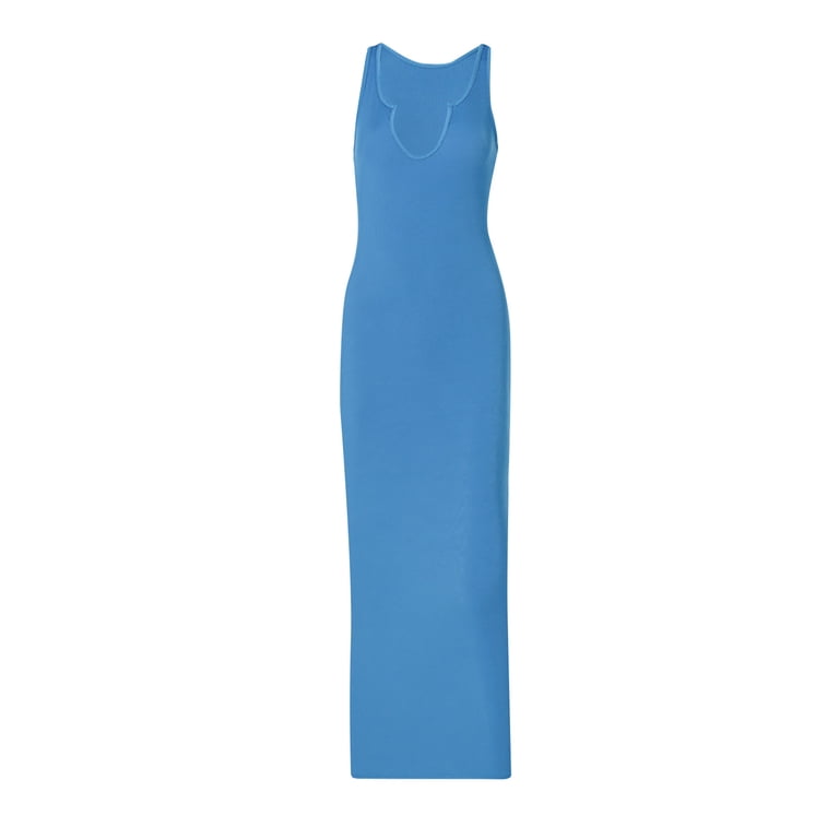 knee length dresses for ladies Paloma Mini Dress (Flamingo) main image 1