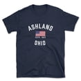 thumbnail image 1 of Ashland Ohio Patriot Men's Cotton T-Shirt, 1 of 1