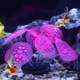 thumbnail image 3 of Unique Bargains Aquarium Simulation Coral Silicone Fluorescent Coral Glow Ornaments Fish Tank Landscape 2.36"x3.15" Pink, 3 of 7