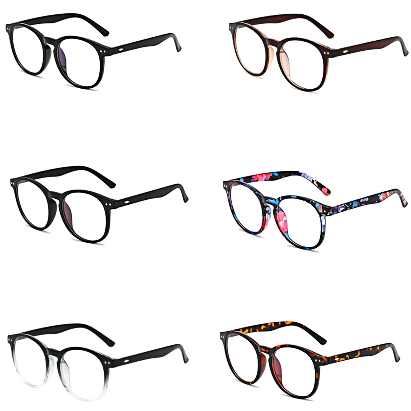 Blue light Blocking Computer Gaming Glasses Anti Glare Eyewear Retro