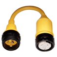 thumbnail image 2 of Maro Power Cord Adapter 117A Pigtail Type; 50 Amp; 125 Volt/250 Volt; 20 Inch Length; With Sealing Collar System; Waterproof; With LED Power-On Indicator And Thumbgrip Locator End; Without Handle, 2 of 2