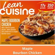 Lean Cuisine Maple Bourbon Chicken Microwave Meals for Lunch or Dinner, 9 oz (Frozen)